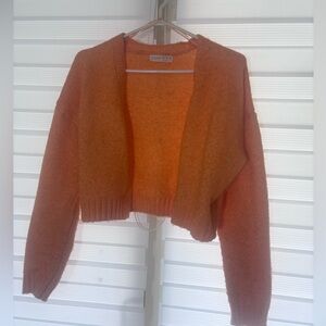 Orange Cardigan